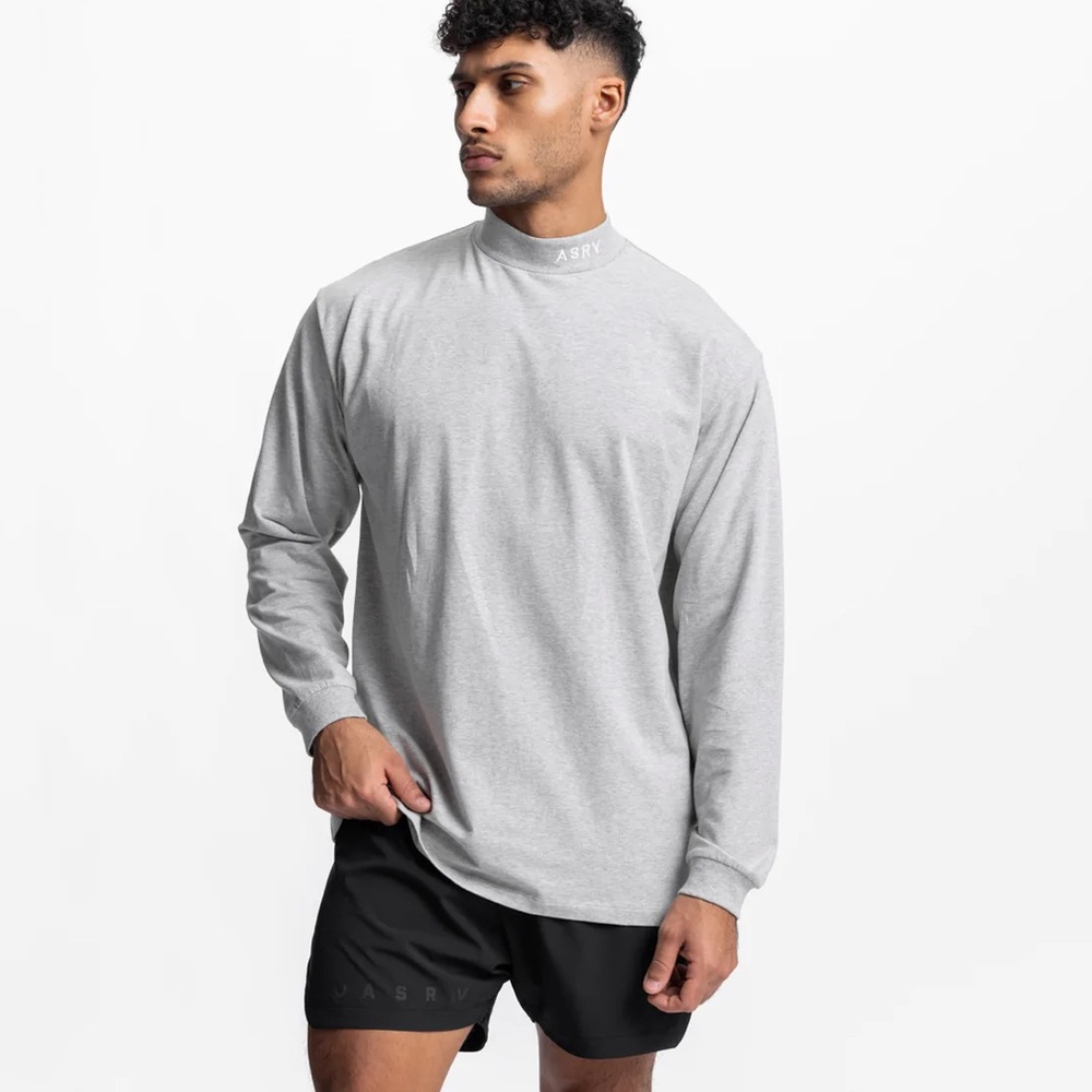 ASRV Mock Neck Long Sleeve